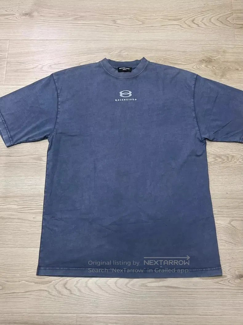 Balenciaga Balenciaga Logo Embroidered Short Sleeve Tee. Size US XS / EU 42 / 0 - 1 Thumbnail
