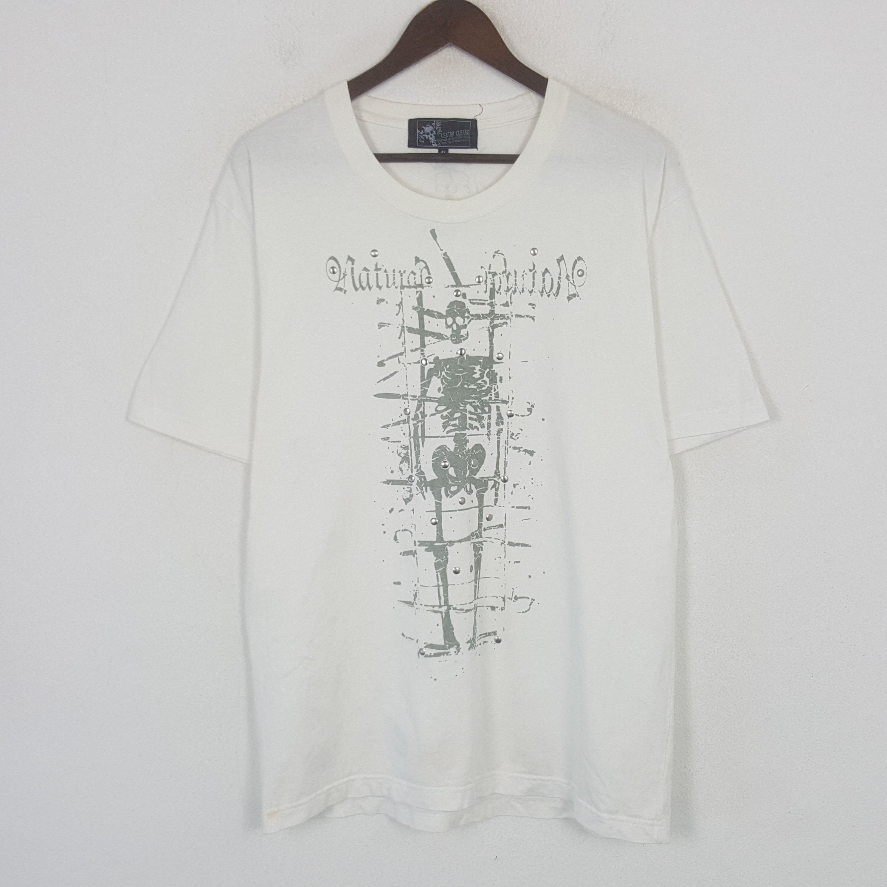 Other Vintage Natural Skeleton Tshirt Size US L / EU 52-54 / 3 - 1 Thumbnail