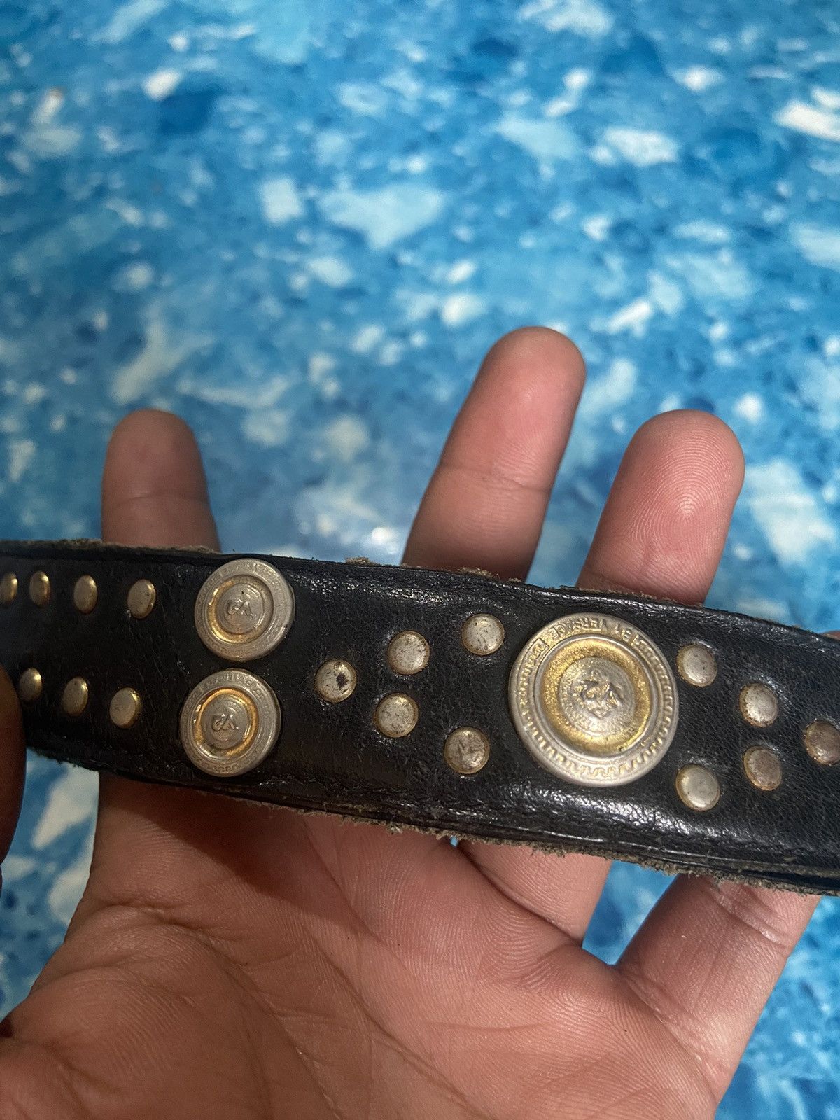 Vintage Vtg punk style belt Size ONE SIZE - 4 Thumbnail