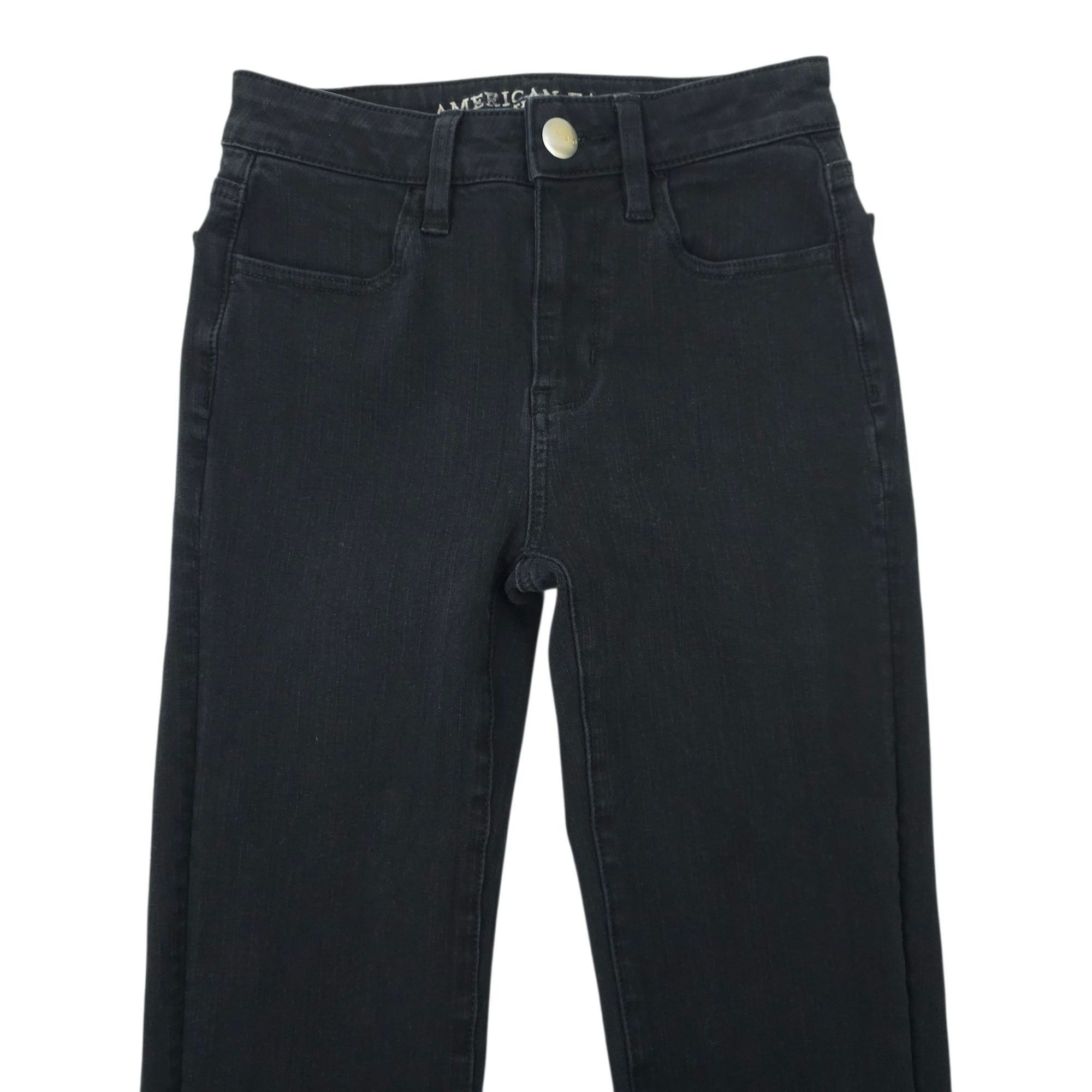 American Eagle Outfitters American Eagle Hi Rise Jegging Skinny Jeans Womens 00 R Size 24" / US 00 / IT 34 - 10 Thumbnail
