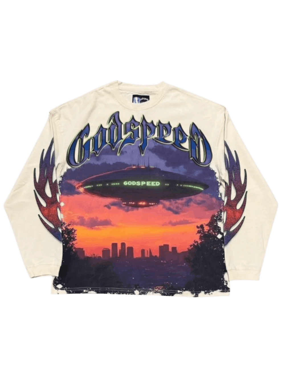 Godspeed Godspeed 'U.A.P' Bone LS Tee Size US L / EU 52-54 / 3 - 1 Preview