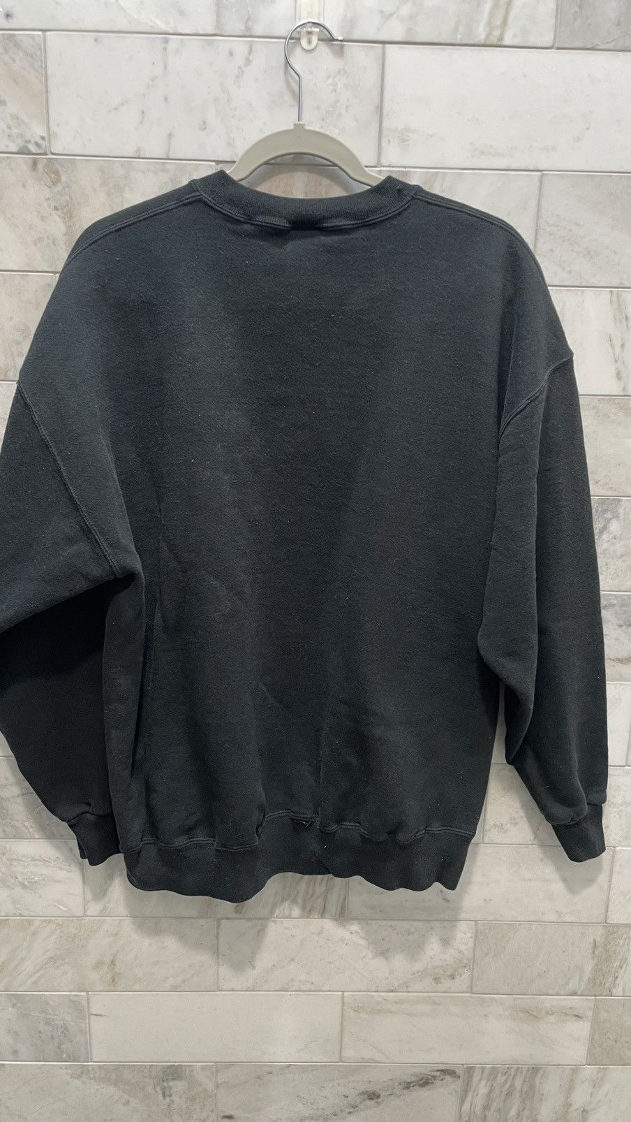 Jerzees Jerzees black high cotton sweatshirt Size US L / EU 52-54 / 3 - 2 Thumbnail