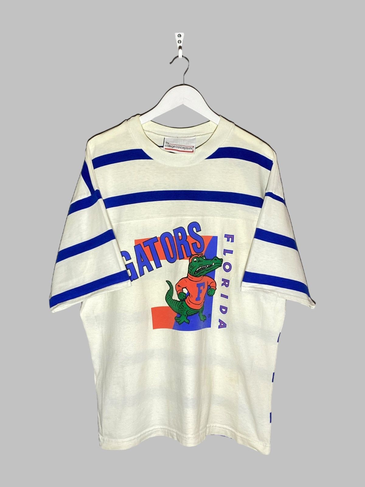 MLB Vintage 90s Florida Gators By College Concepts Rare T-Shirt Size US XL / EU 56 / 4 - 1 Thumbnail