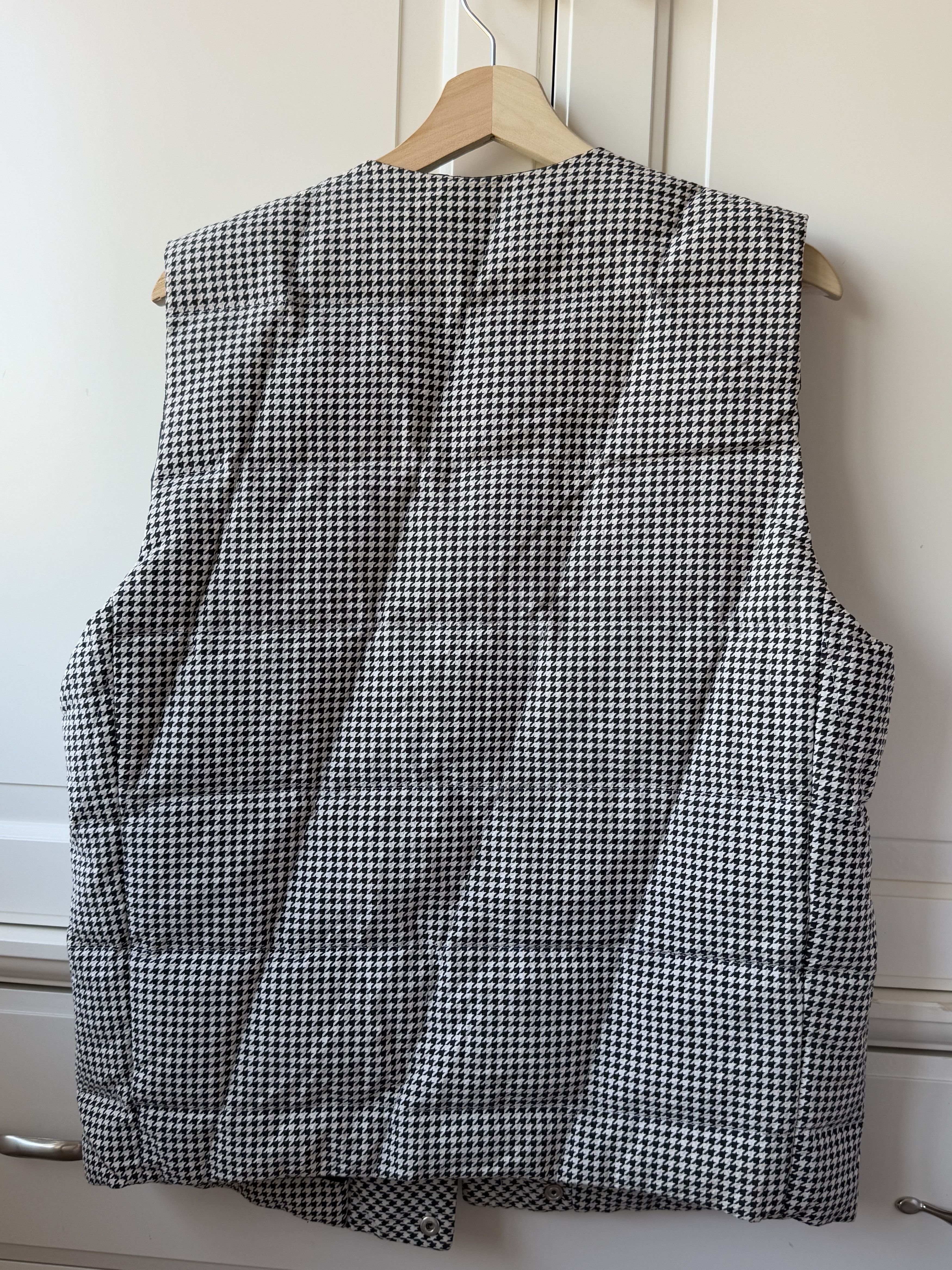 Paul Smith Rare Paul Smith Houndstooth Padded Gilet Size US M / EU 48-50 / 2 - 2 Thumbnail