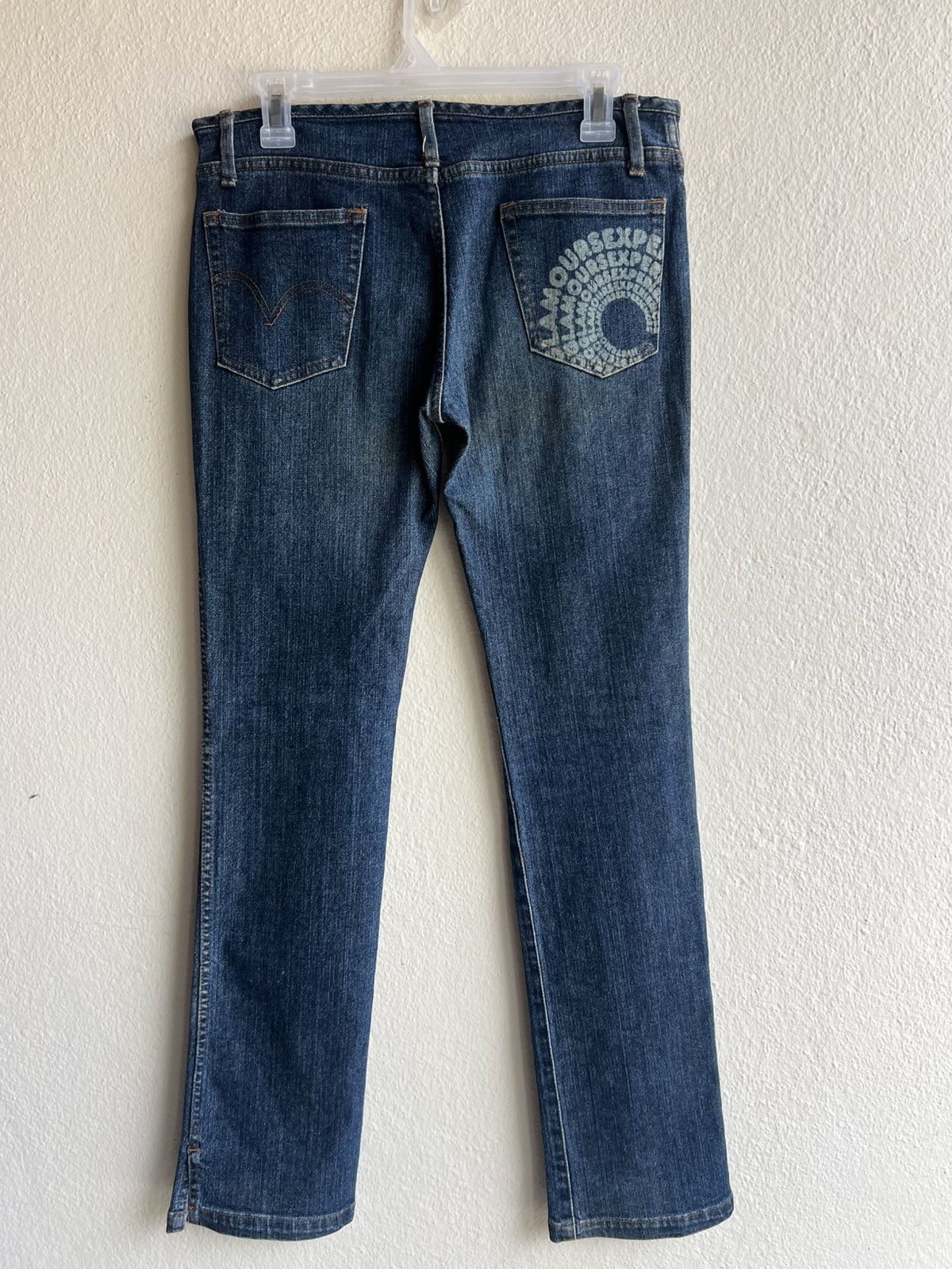Hysteric Glamour Vintage Hysteric Glamour Waistless Dirty Mud Denim Jeans Size 31" - 1 Thumbnail