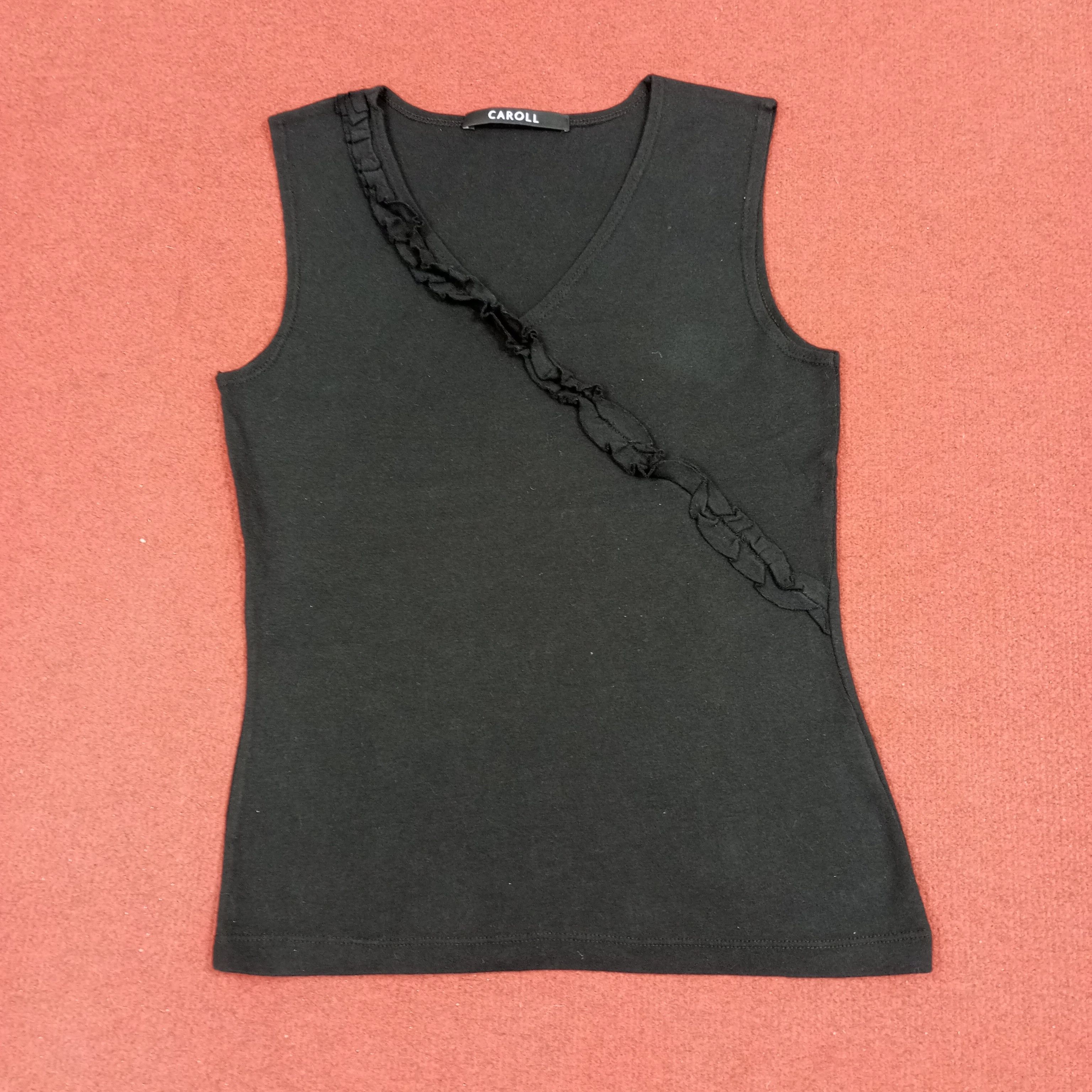 Designer × Vintage Caroll Fashion Designer Style Tank Top Size XS / US 0-2 / IT 36-38 - 1 Thumbnail