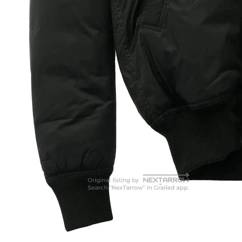 Rick Owens Rick Owens Black Down Bomber Jacket. Size US S / EU 44-46 / 1 - 5 Thumbnail