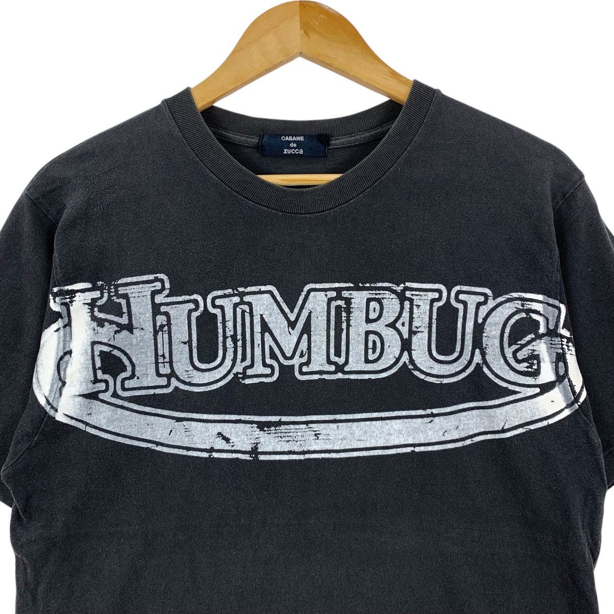 CABANE de ZUCCa × Vintage Vintage CABANE DE ZUCCA Japanese Brand Casual Hambug T-Shirt Size US M / EU 48-50 / 2 - 3 Thumbnail