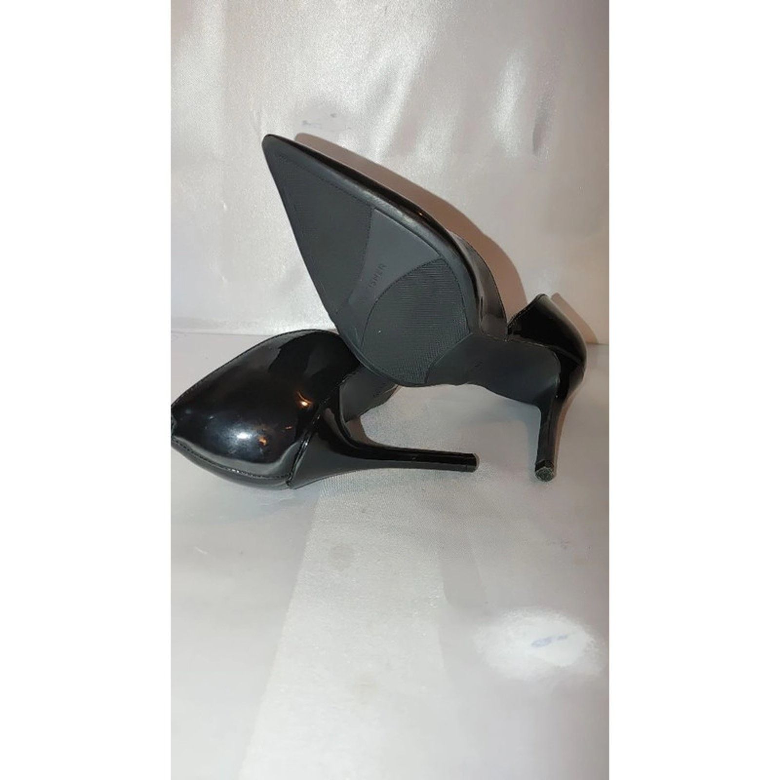 Marc Fisher Marc Fisher Chrysta Black Patent Leather Pumps Size 7.5 Size US 7.5 / IT 37.5 - 6 Thumbnail