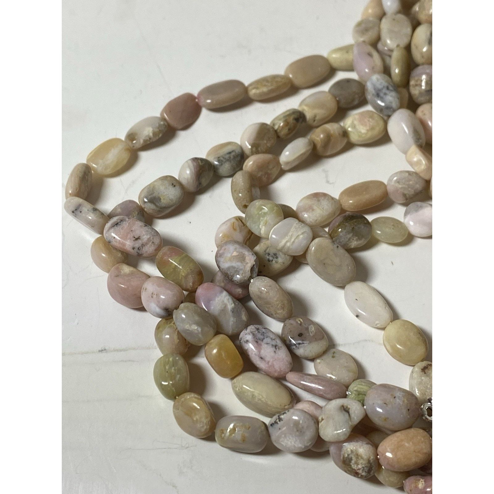 Other Pink Opal Multi Strand Beaded Necklace Size ONE SIZE - 5 Thumbnail