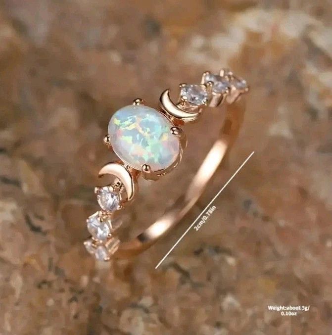 Other Oval Cut Gemstone Hand Jewelry Engagement Size 8 Size ONE SIZE - 4 Thumbnail