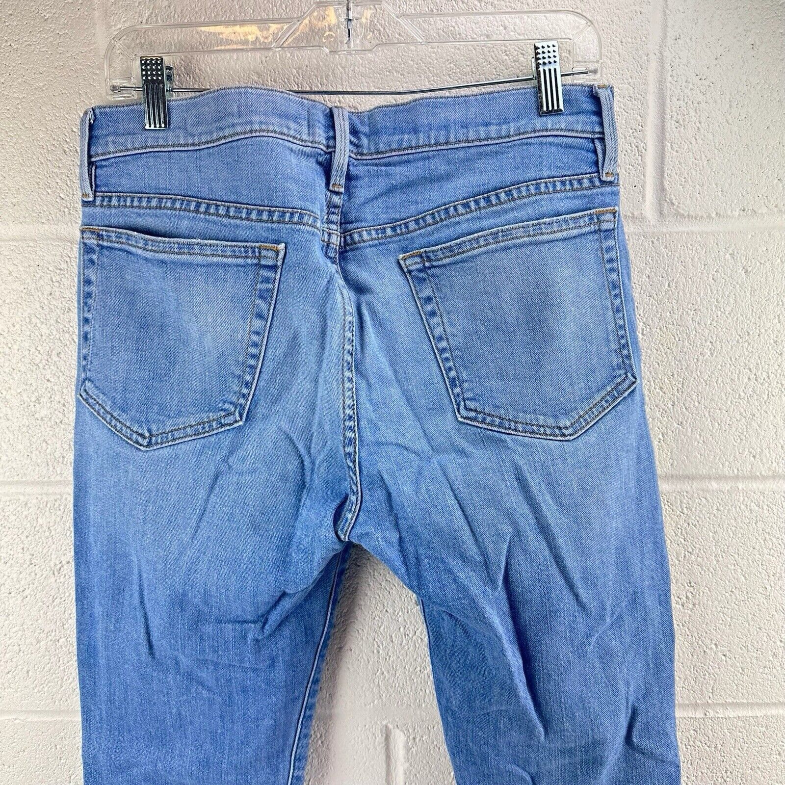 Frame Frame L'Homme Dylan Skinny Jeans Men Sz 32 Light Distressed Size US 32 / EU 48 - 5 Thumbnail