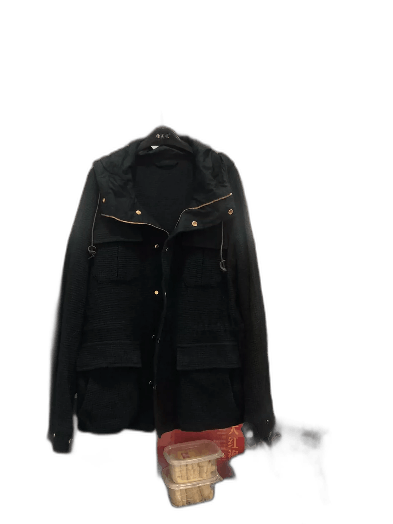 Emporio Armani Armani Casual Jacket with Golden Zipper Buttons Size US M / EU 48-50 / 2 - 1 Thumbnail