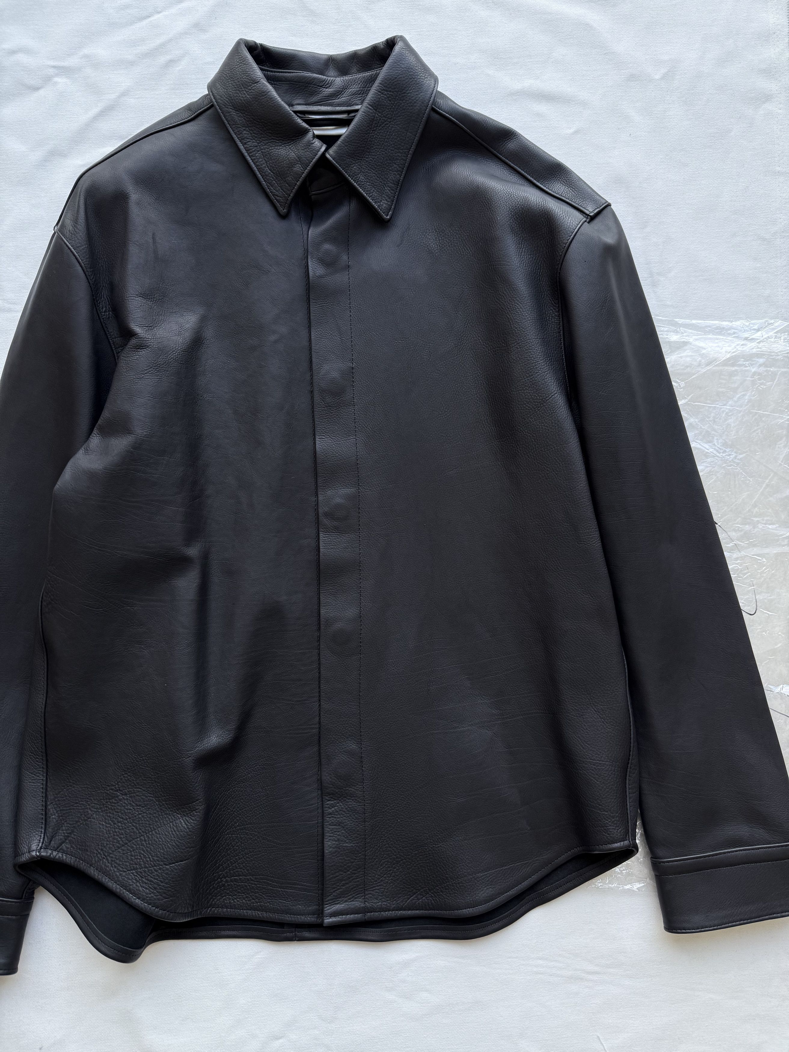 Vuja De Vujade Why Exclusive Dean Leaher Affix Shirt in Waxed Baby Size US L / EU 52-54 / 3 - 2 Thumbnail