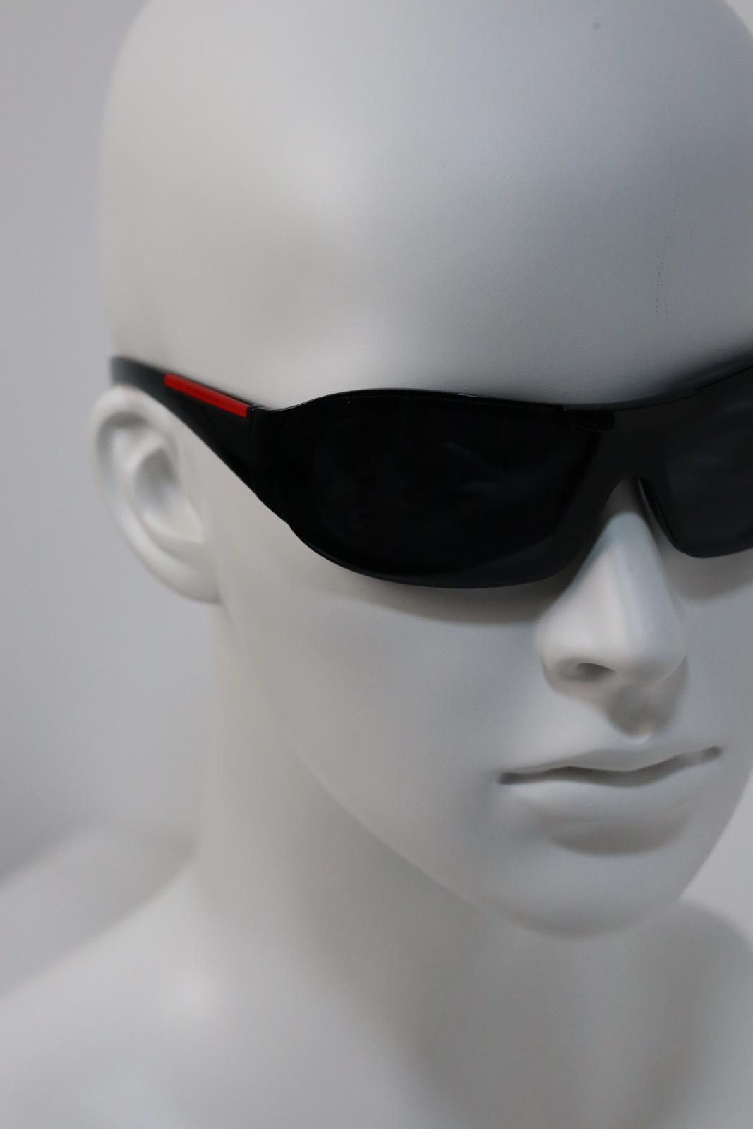 Other Y2k Avant Garde Futuristic Black Sunglasses Unisex OS Size ONE SIZE - 8 Thumbnail