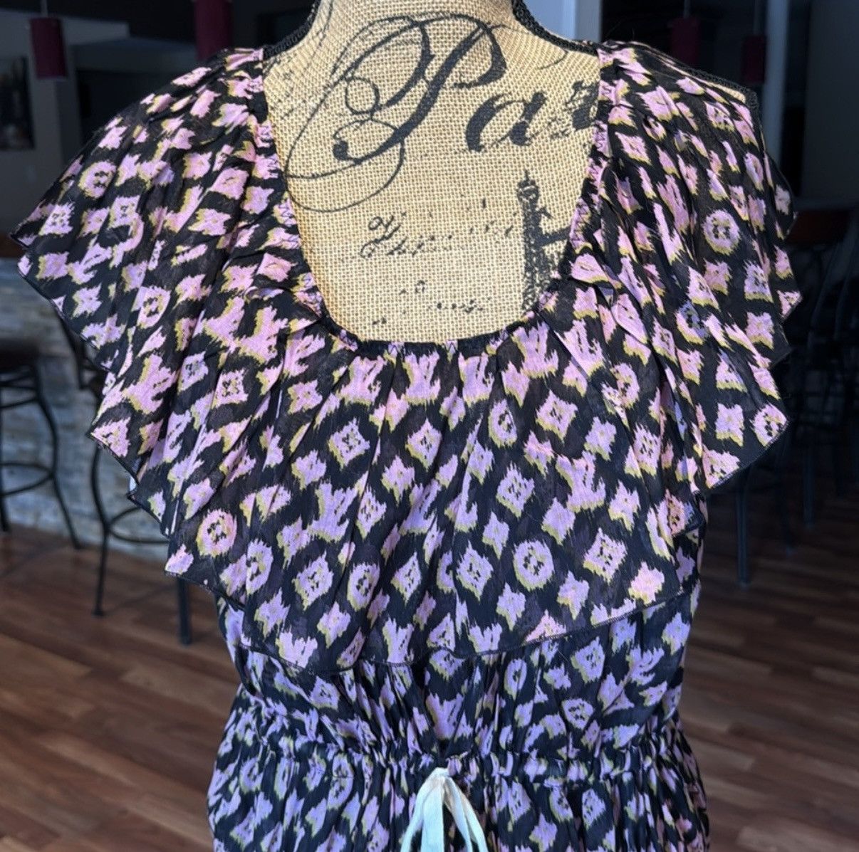 Louis Vuitton Louis Vuitton size 38 Italian monogram drawstring dress Size XS / US 0-2 / IT 36-38 - 2 Thumbnail