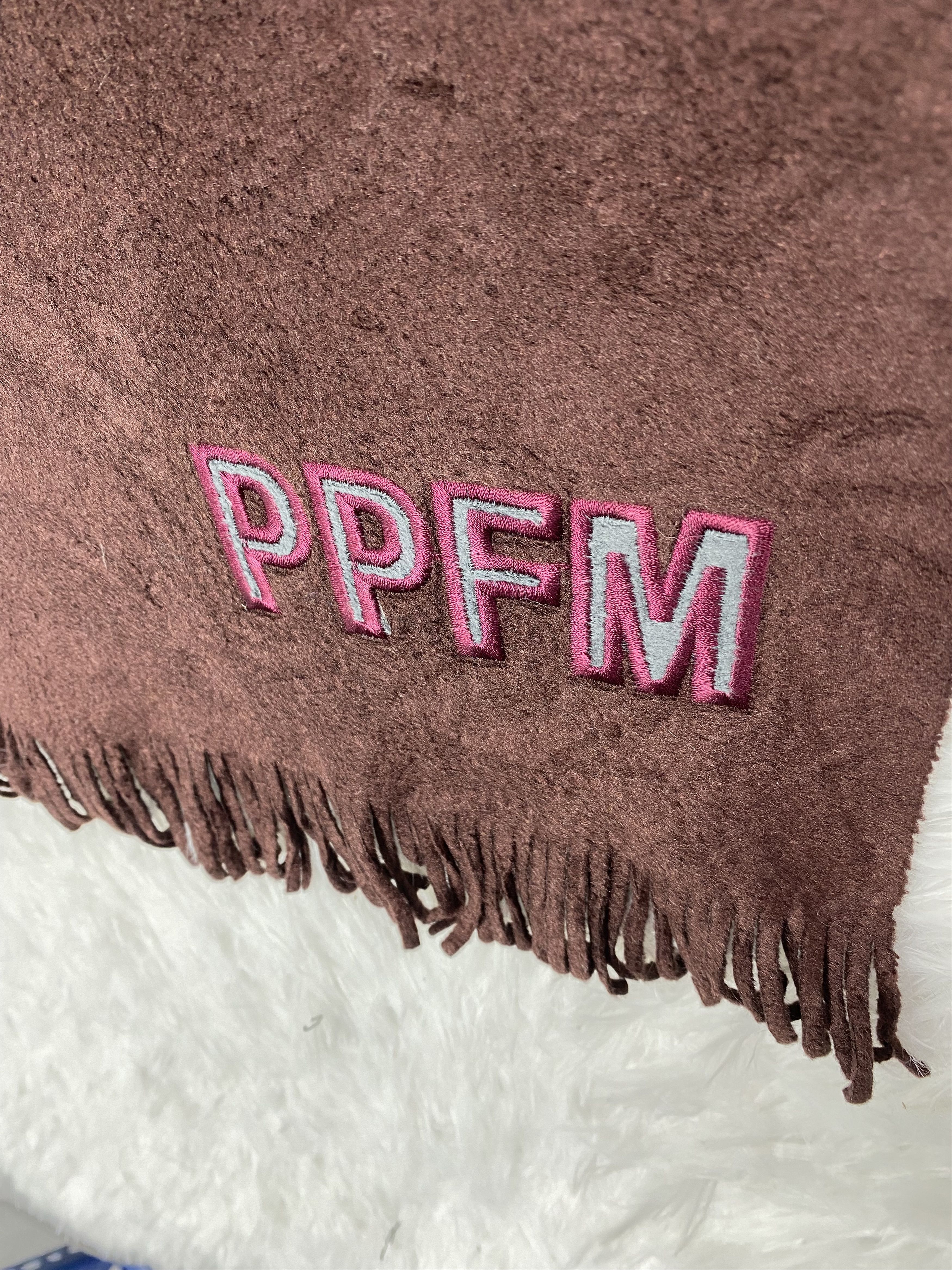 PPFM Vintage PPFM Scarf / Muffler Neckwear PM0013 Size ONE SIZE - 2 Thumbnail