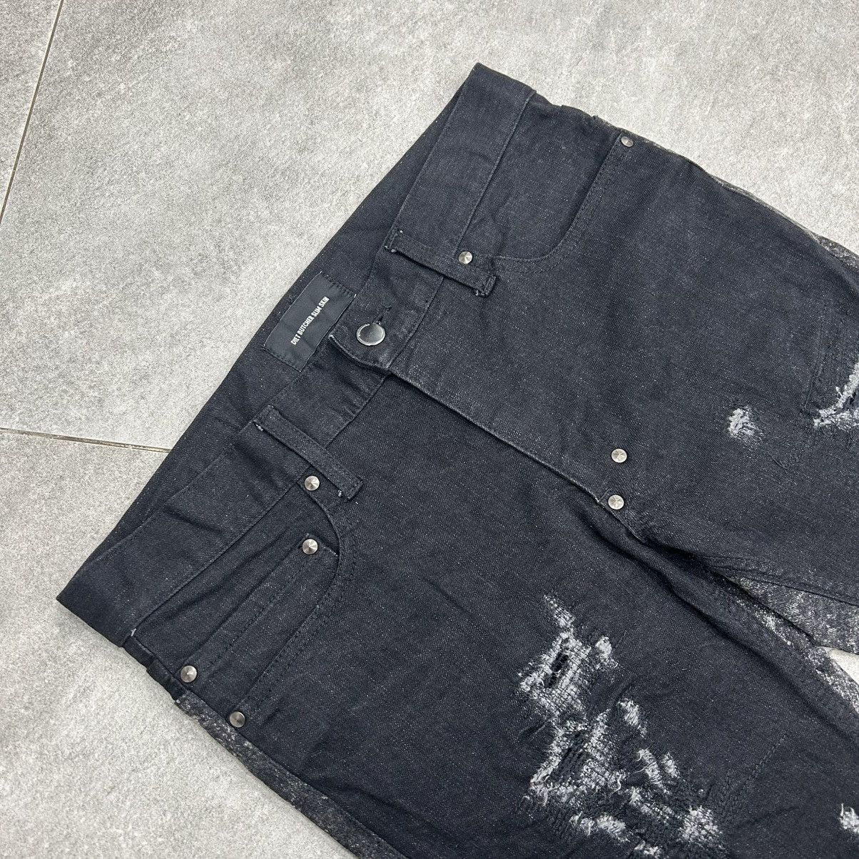 Diet Butcher Slim Skin RAREDiet Butcher Slim Skin 2016 Fall Winter Distrrssed Pants Size US 31 - 11 Thumbnail
