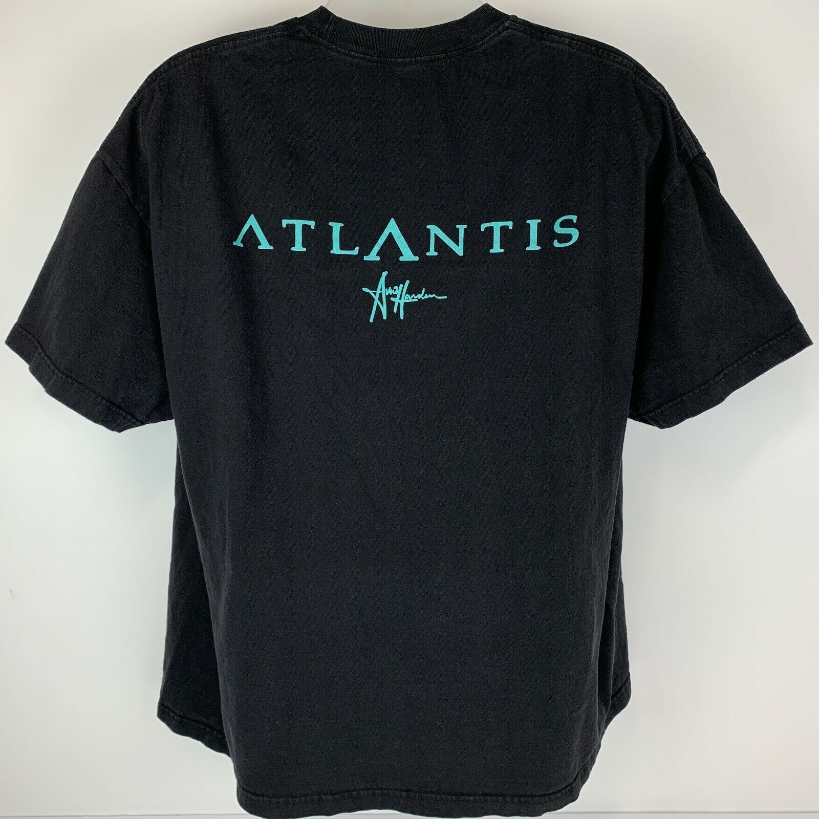 Gildan Avery Harden ABOV Atlantis T Shirt Rap Hip Hop Black Tee 3XL Size US XXL / EU 58 / 5 - 3 Thumbnail