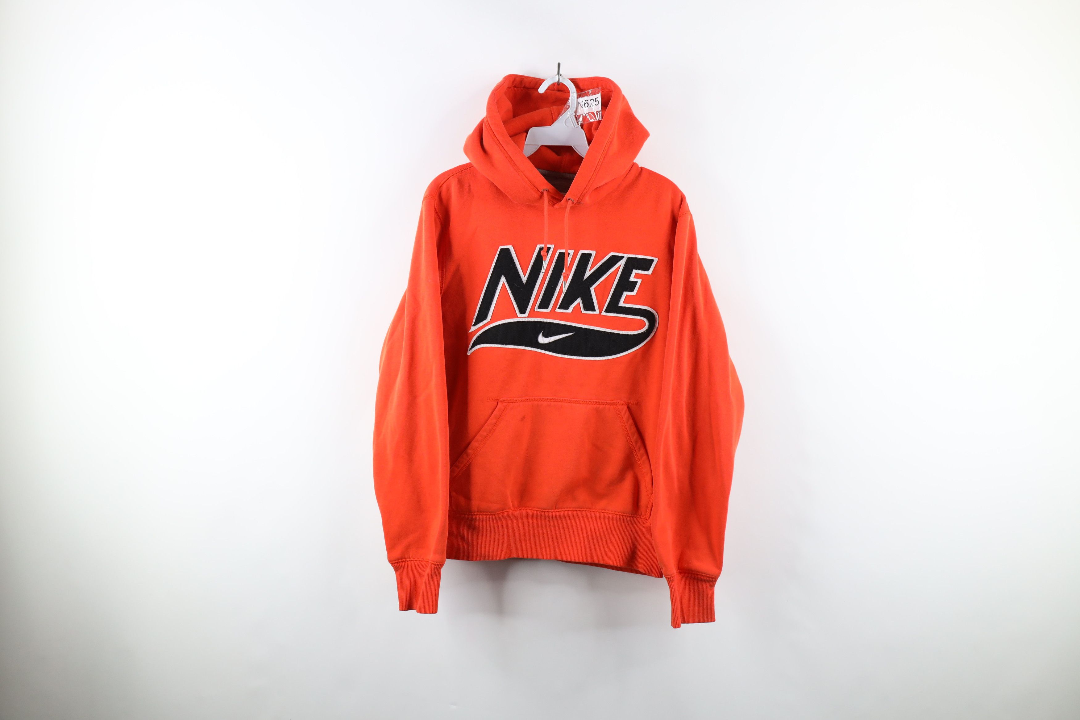 image of Nike Travis Scott Mini Swoosh Script Hoodie Orange, Men's (Size Small)