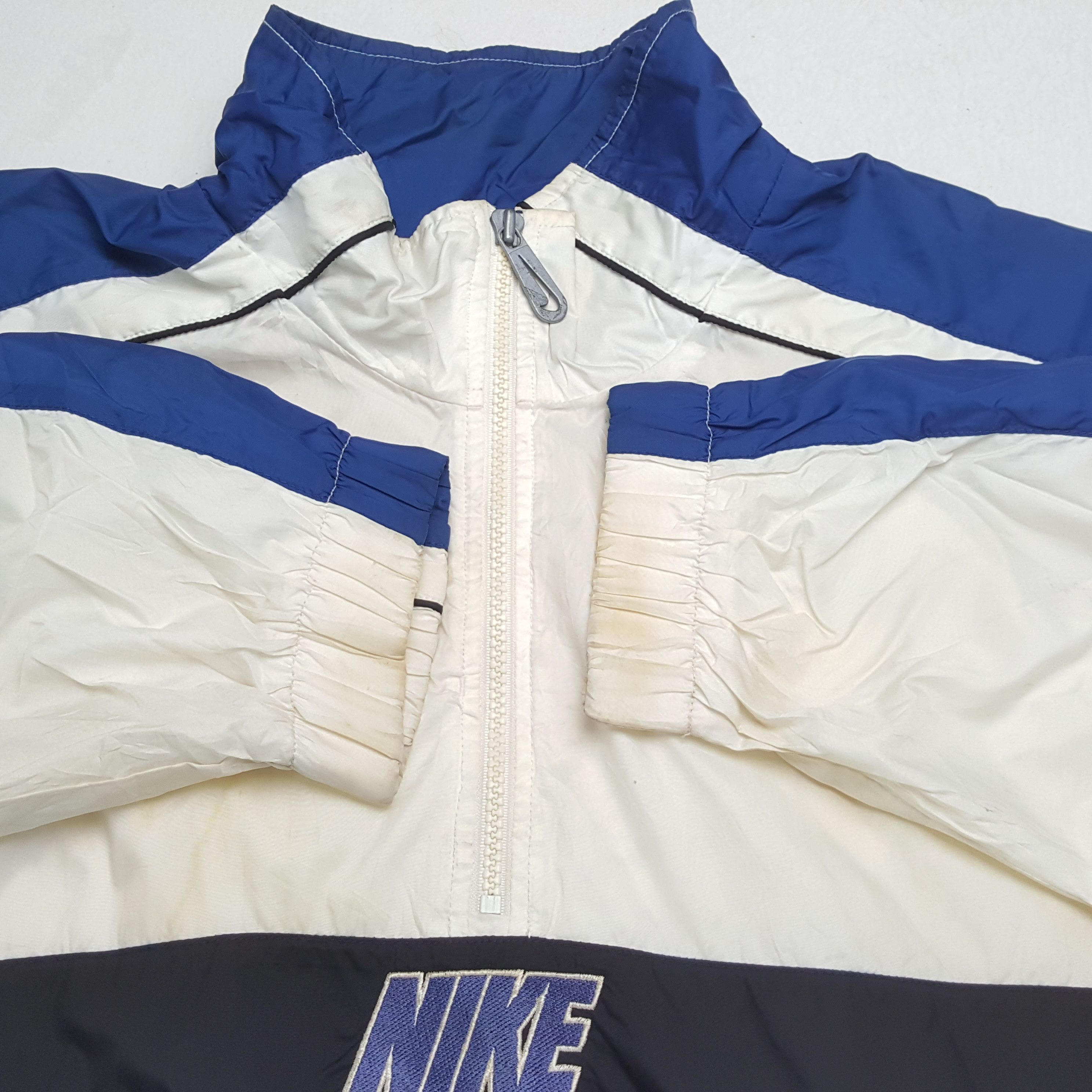 Nike × Vintage NIKE Nice Design Half Zipper Jacket Size US XL / EU 56 / 4 - 8 Thumbnail