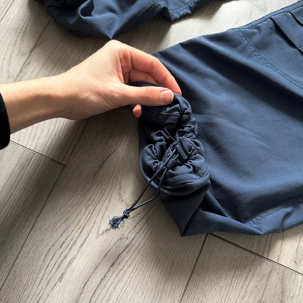 Nike × Vintage Nike y2k Vintage Drill Track Pants Baggy Boxy Swoosh Logo Size US 30 / EU 46 - 4 Thumbnail