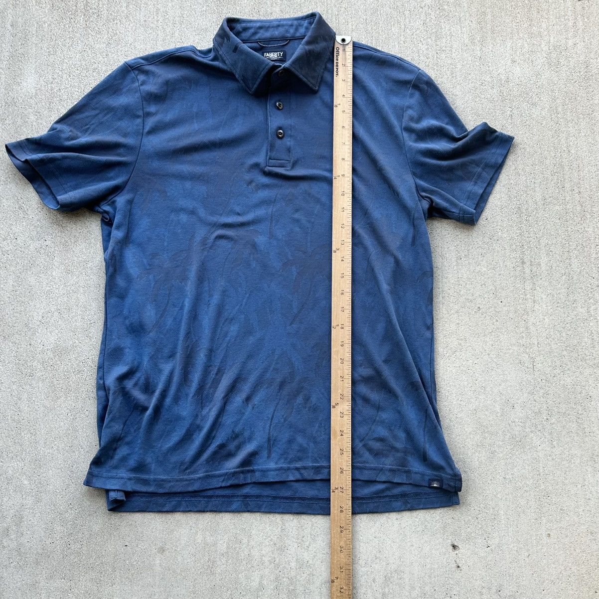 Faherty Faherty Movement Polo Shirt Men Size Medium Palm Tree Size US M / EU 48-50 / 2 - 5 Thumbnail