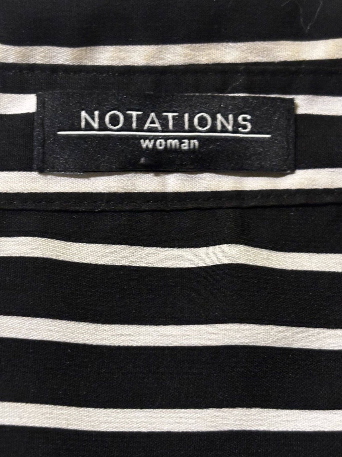 Other Women’s black & white blouse1910 Size L / US 10 / IT 46 - 3 Thumbnail