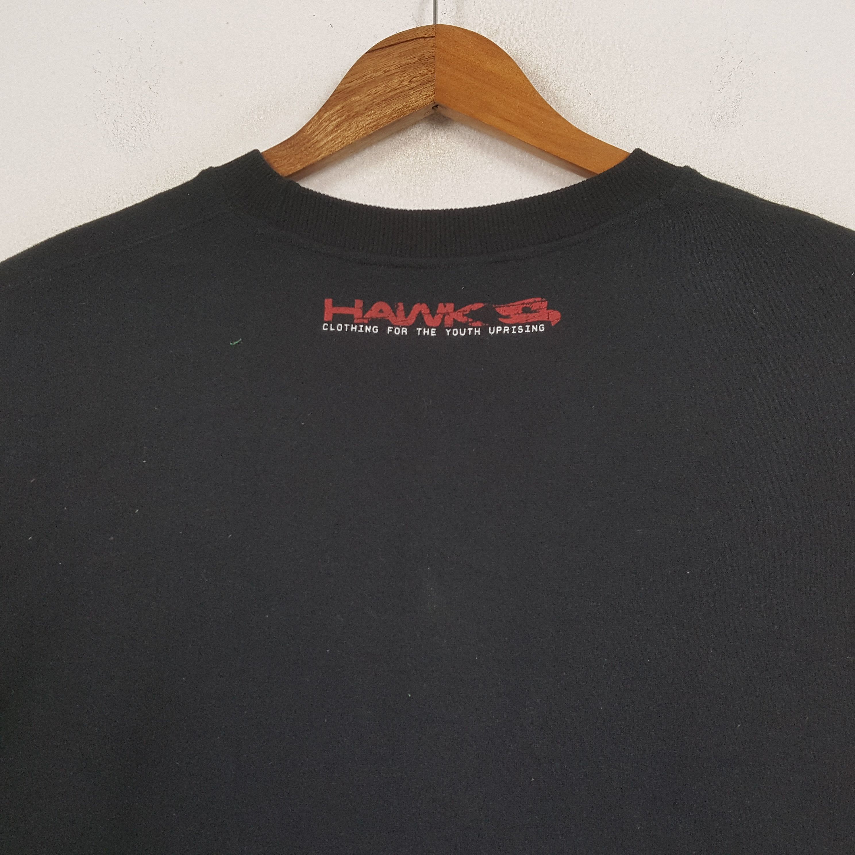 Hawk × Tony Hawk × Vintage Vintage TONY HAWK Skateboard Style Sweatshirt C292N9 Size US L / EU 52-54 / 3 - 4 Thumbnail