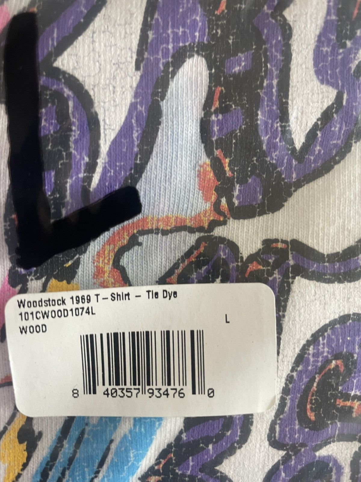 Warren Lotas Warren Lotas Woodstock Tie Dye Tee large Size US L / EU 52-54 / 3 - 4 Thumbnail