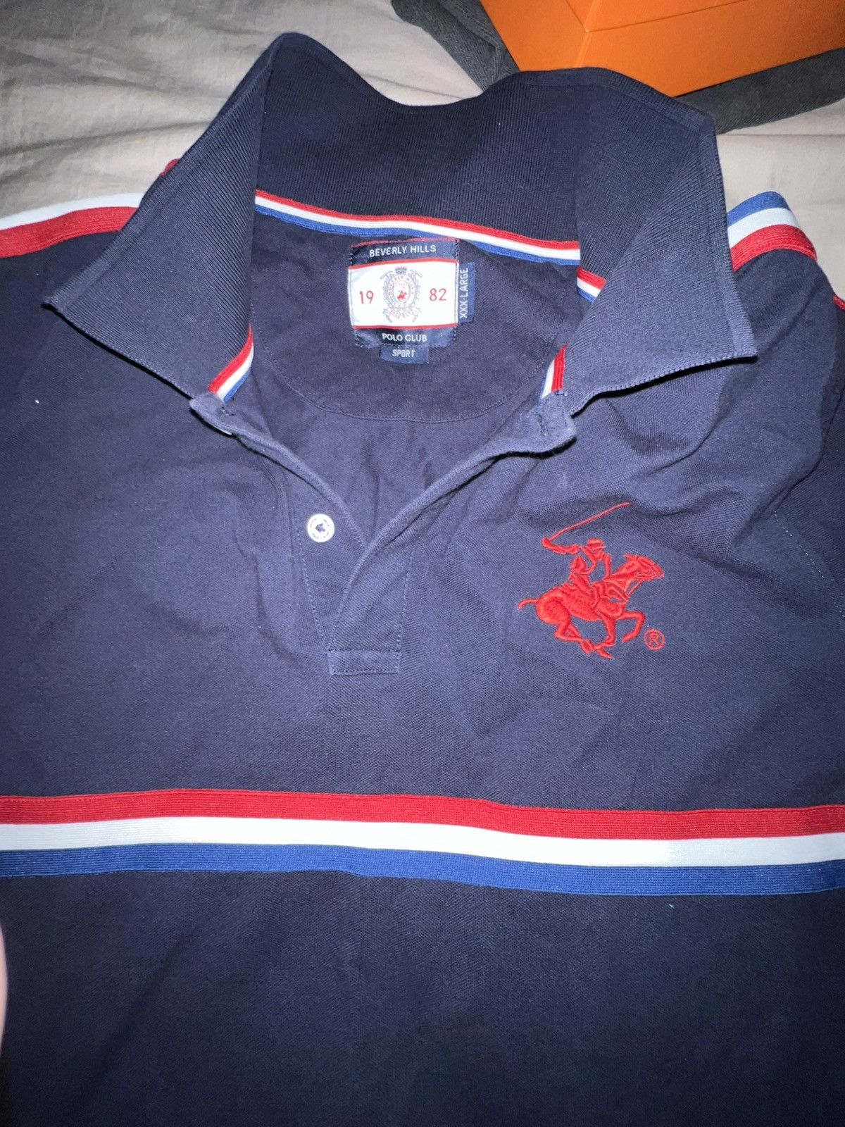 Beverly Hills Polo Club Polo Club Navy Polo Size US L / EU 52-54 / 3 - 1 Thumbnail