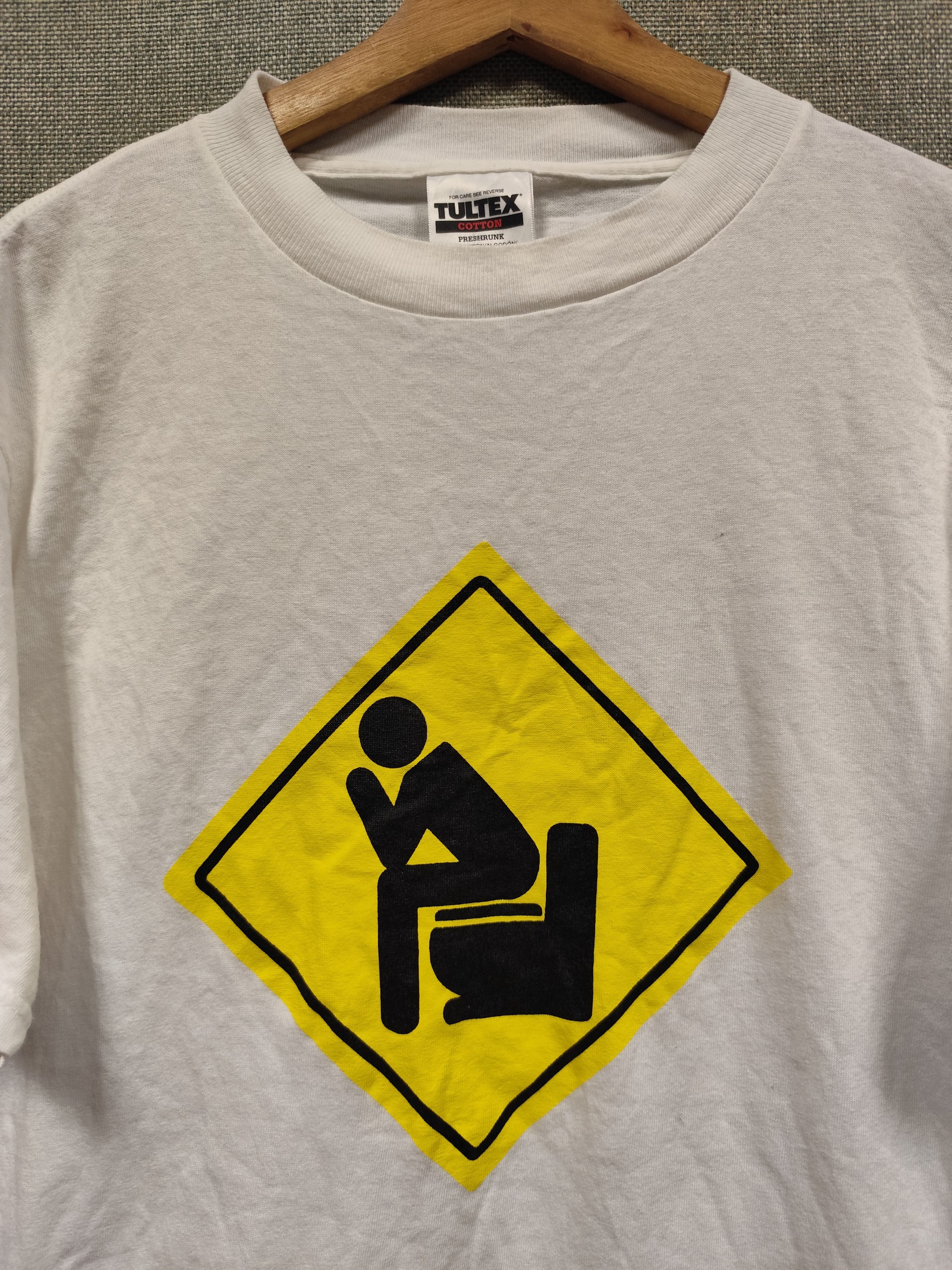 Tultex × Vintage Vintage 90s t shirt by tultex Size US M / EU 48-50 / 2 - 3 Thumbnail