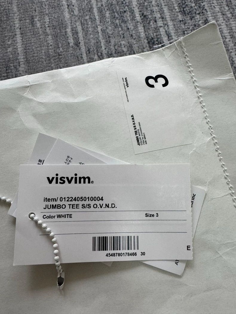 Visvim Visvim VISVIM Jumbo Tee Buckle Up S/S-2506 Size US M / EU 48-50 / 2 - 7 Thumbnail