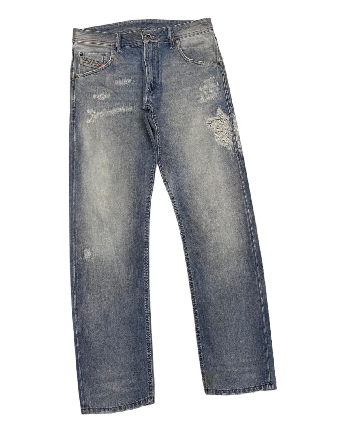 Diesel DIESEL BLUE EYECONS 2017/1 EDITION DISTRESSED DENIM JEANS Size US 31 - 2 Thumbnail