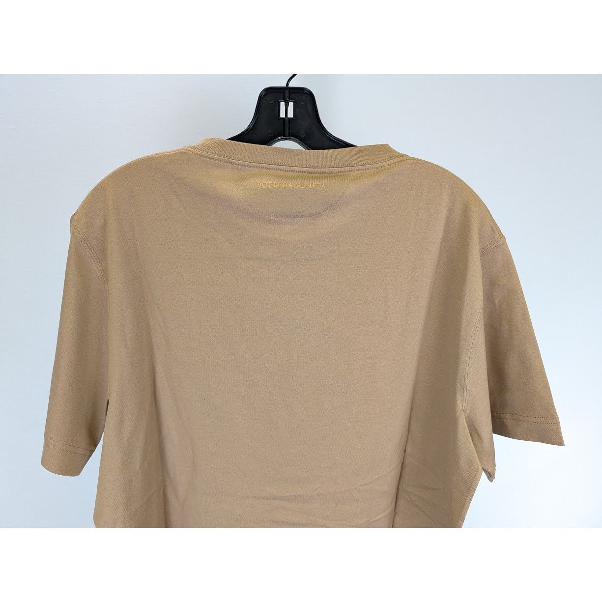 Bottega Veneta o1rshd1 Basic Jersey T-Shirt in Beige Size US M / EU 48-50 / 2 - 13 Thumbnail