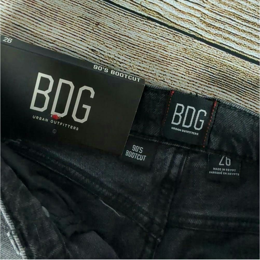 Bdg × Urban Outfitters BDG x Urban Outfitters 90's bootcut black jeans size 26 Size 28" / US 6 / IT 42 - 2 Thumbnail
