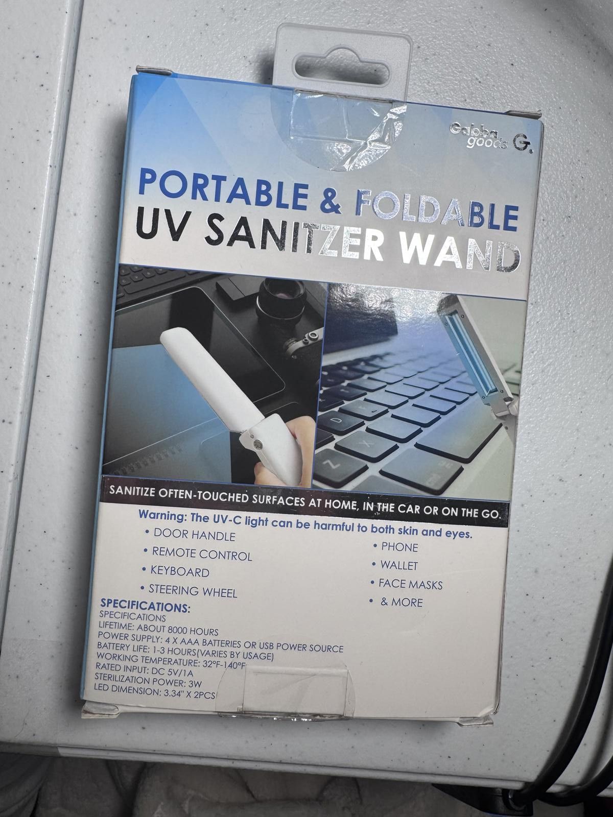 Other Portable & Foldable UV Sanitizer Wand Size ONE SIZE - 1 Thumbnail