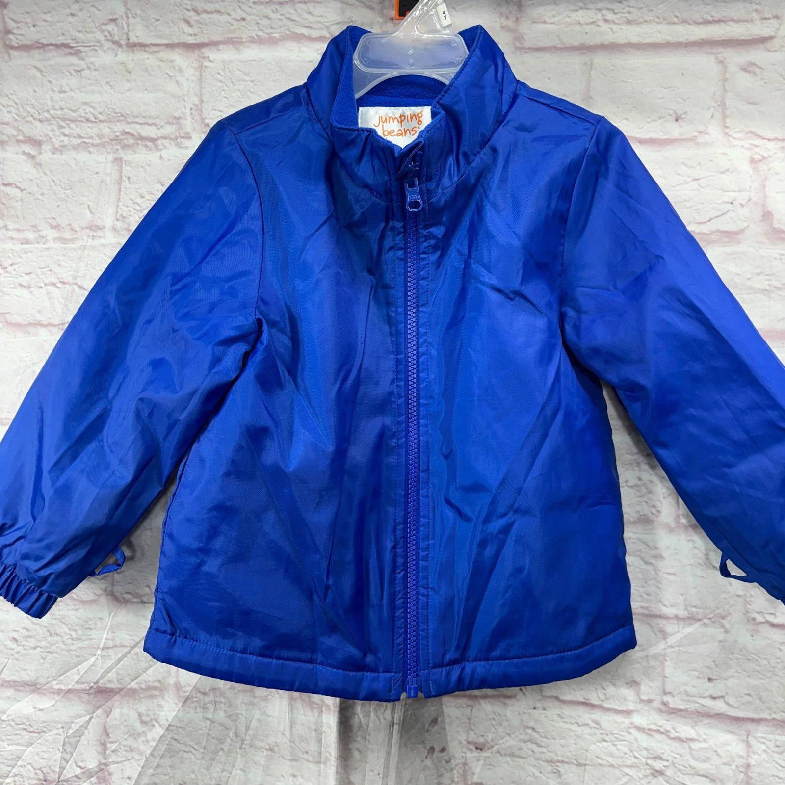 Other Jumping Beans 3T Blue Hooded Puffer Jacket Size US XXS / EU 40 - 7 Thumbnail