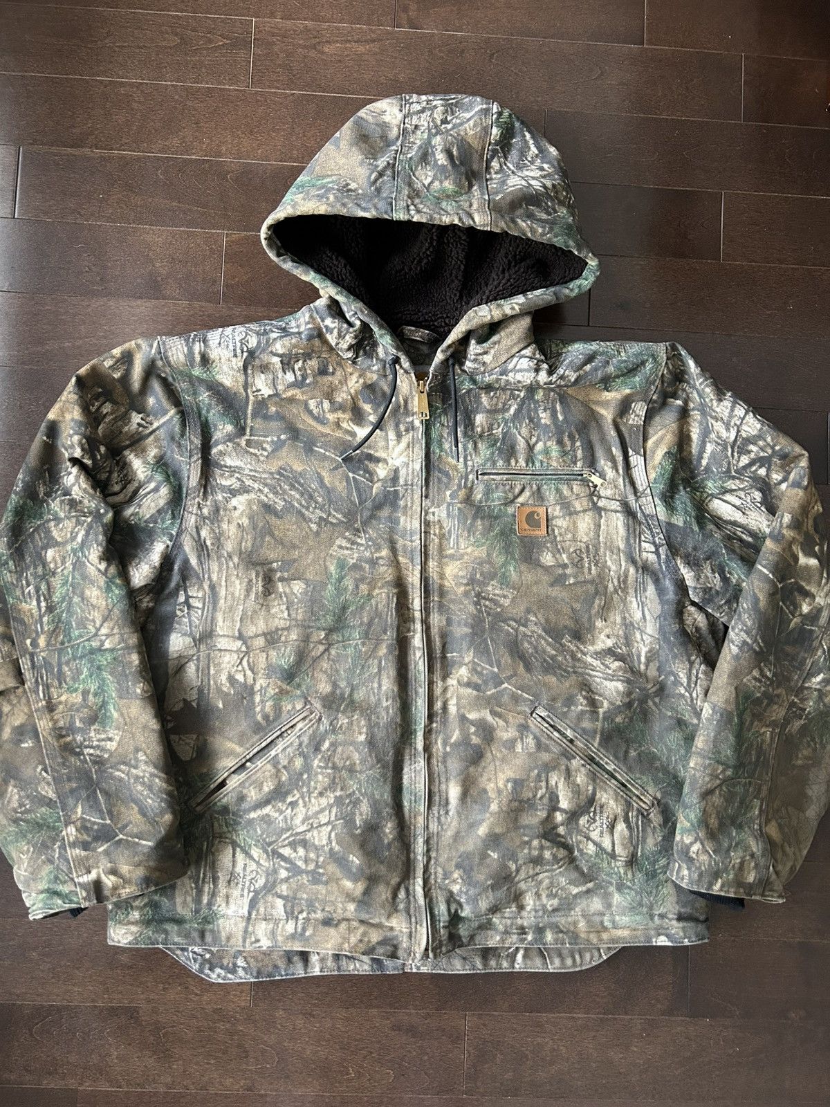 Carhartt 80s US Vintage Carhartt Quilted Duck Camouflage Jacket
