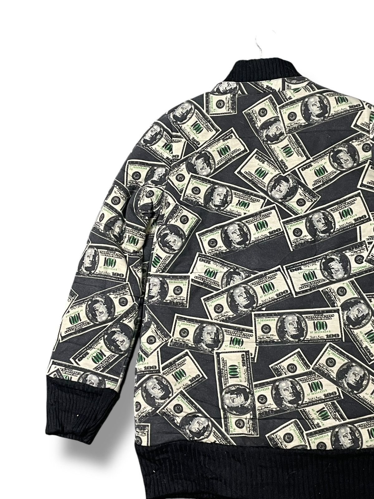 Designer × Japanese Brand × Vintage Japanese Brand x Rare Dollar Money Printed Jacket (32) Size US S / EU 44-46 / 1 - 8 Thumbnail