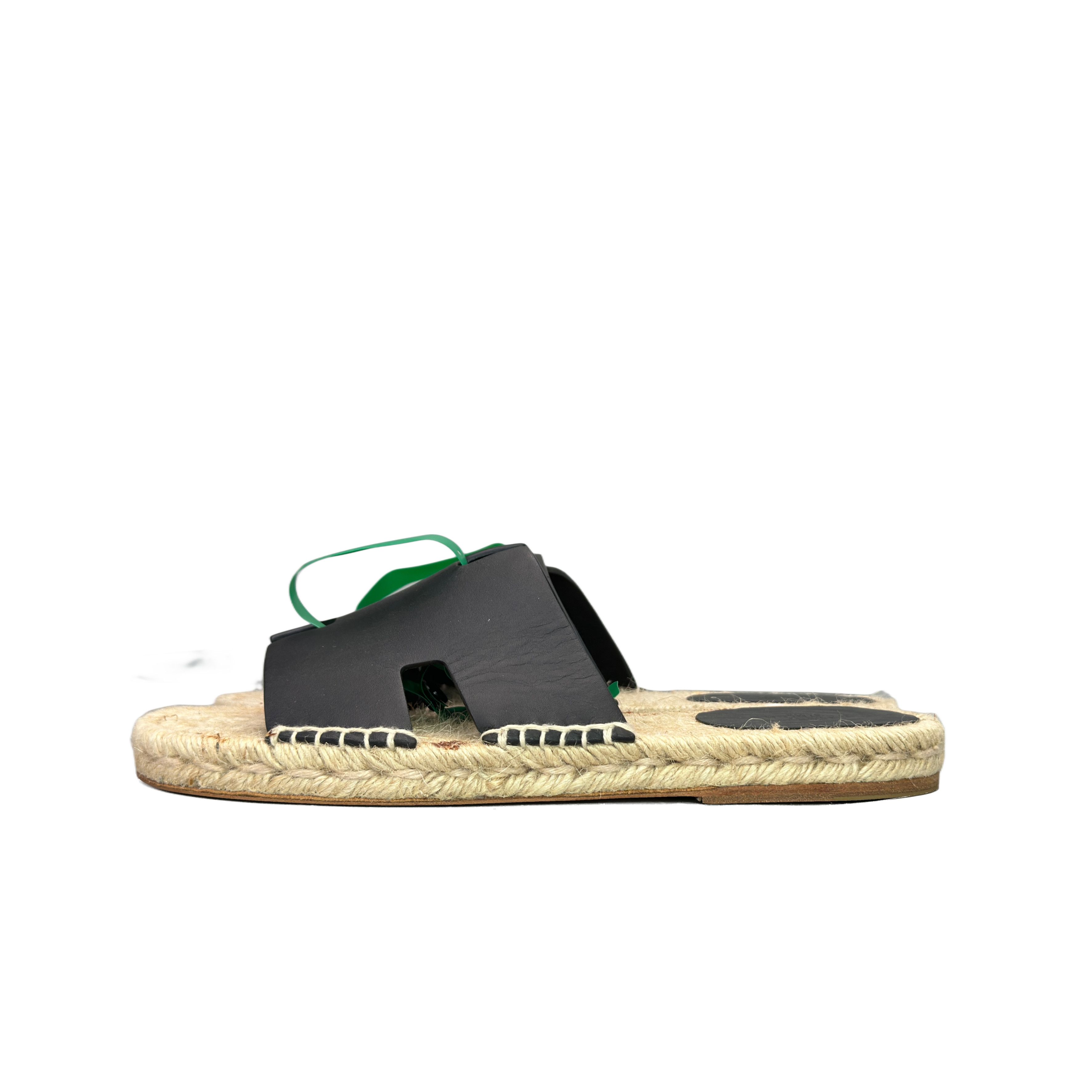 Hermes Hermes Antigua Leather Espadrille Sandals Size 41 Size US 8 / EU 41 - 1 Thumbnail