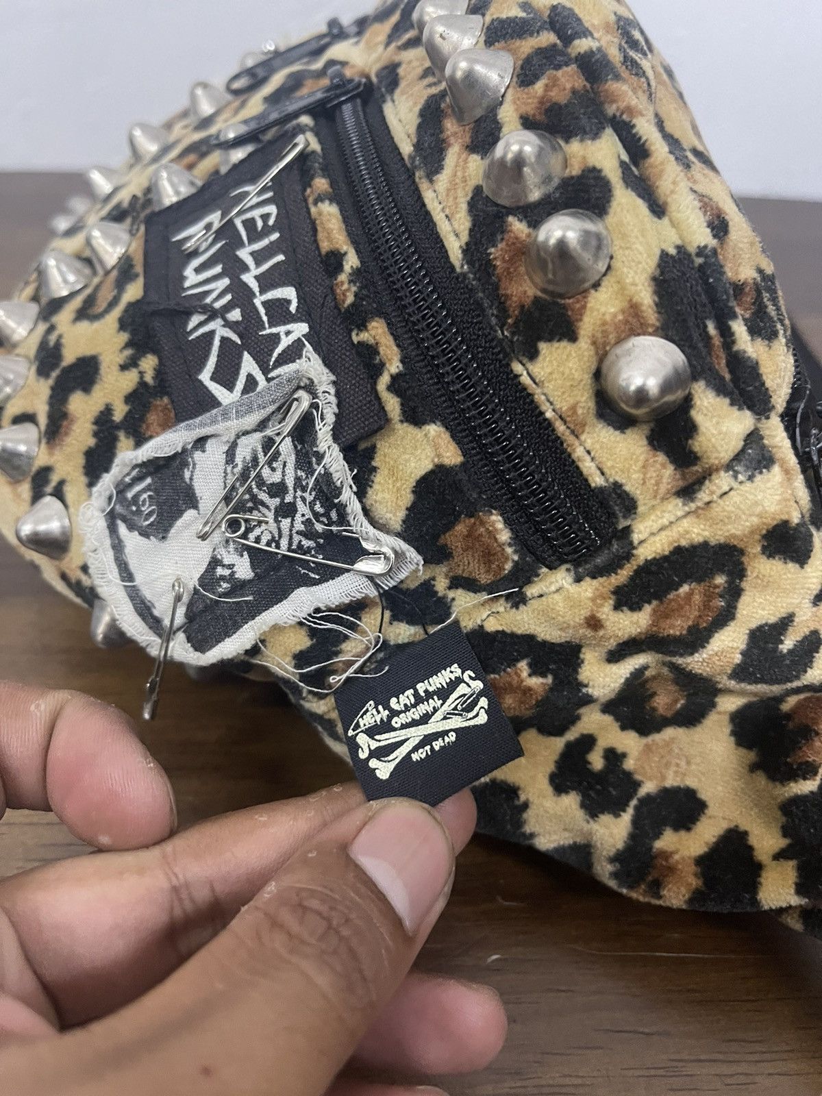 Japanese Brand × Seditionaries Hell Cat Punk Studded Bondage Waist bag Size ONE SIZE - 6 Thumbnail
