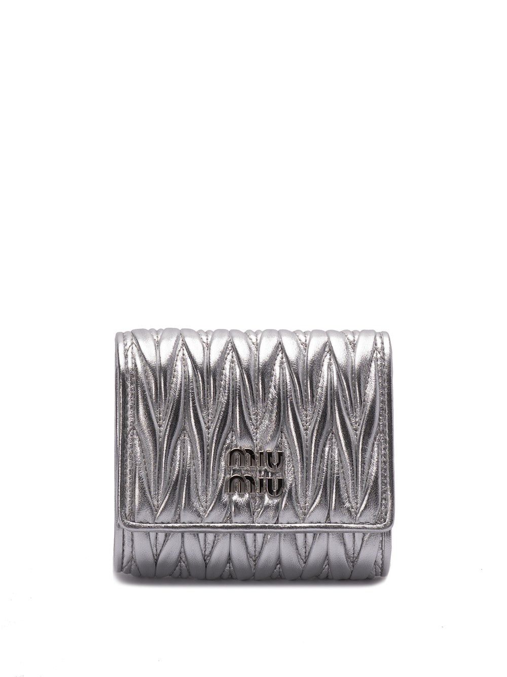 Miu Miu Small Matelassé Nappa Leather Wallet Size ONE SIZE - 1 Thumbnail