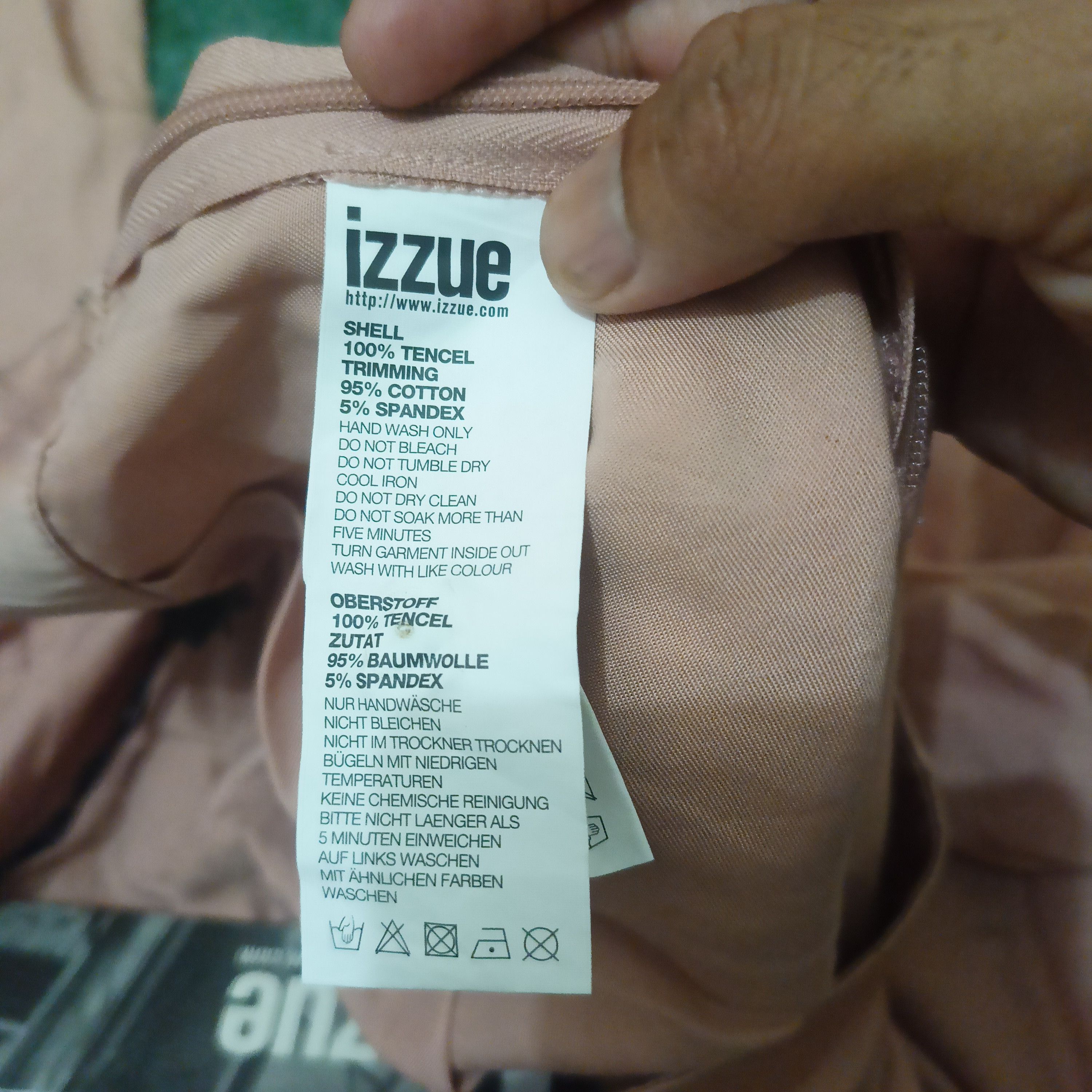 Designer × Japanese Brand × izzue Japanese Izzue tencel twill pants baggy Size US 30 / EU 46 - 9 Thumbnail