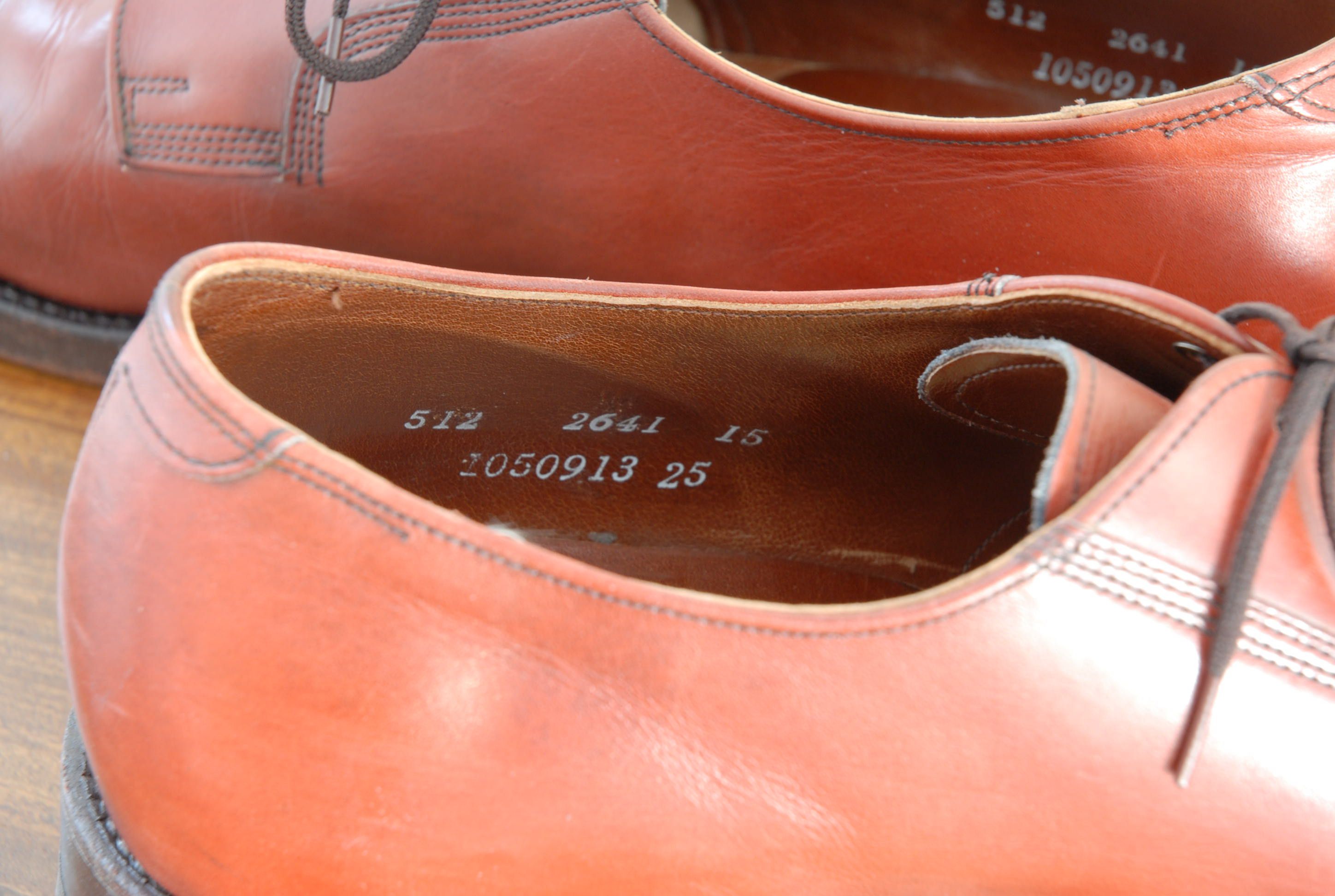 Vintage Hartt Director's Quality chestnut captoe 12E wide Size US 12 / EU 45 - 9 Thumbnail