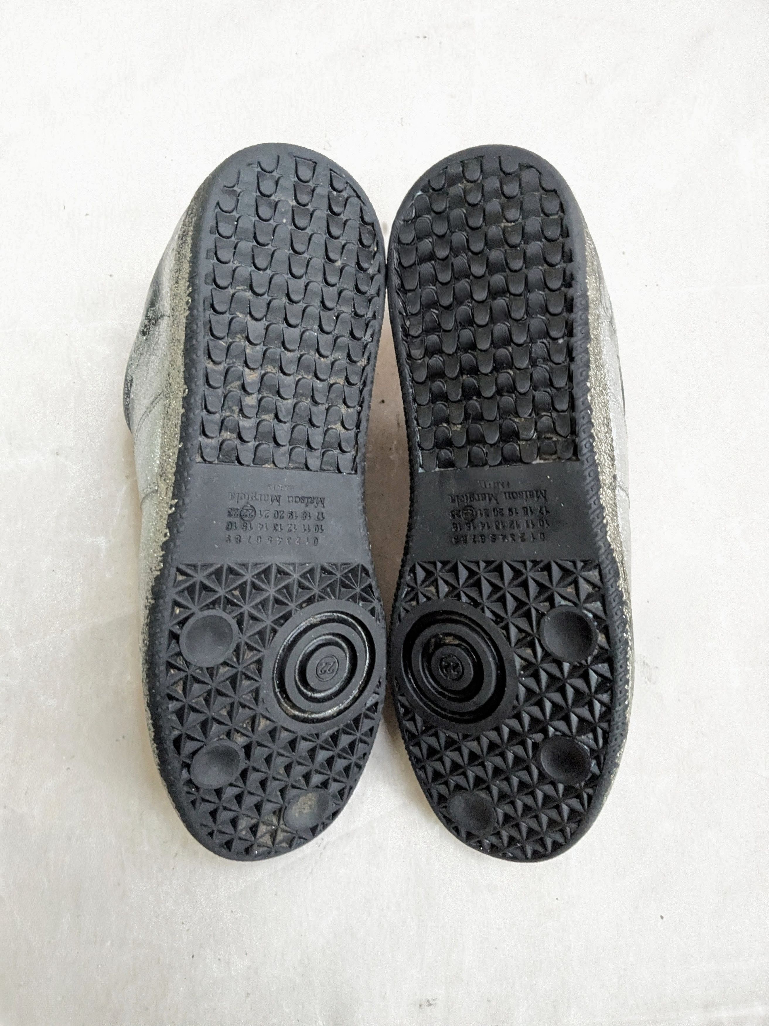 Maison Margiela Maison Margiela Replica GAT Black Silver 8 41 Leather Size US 8 / EU 41 - 15 Thumbnail