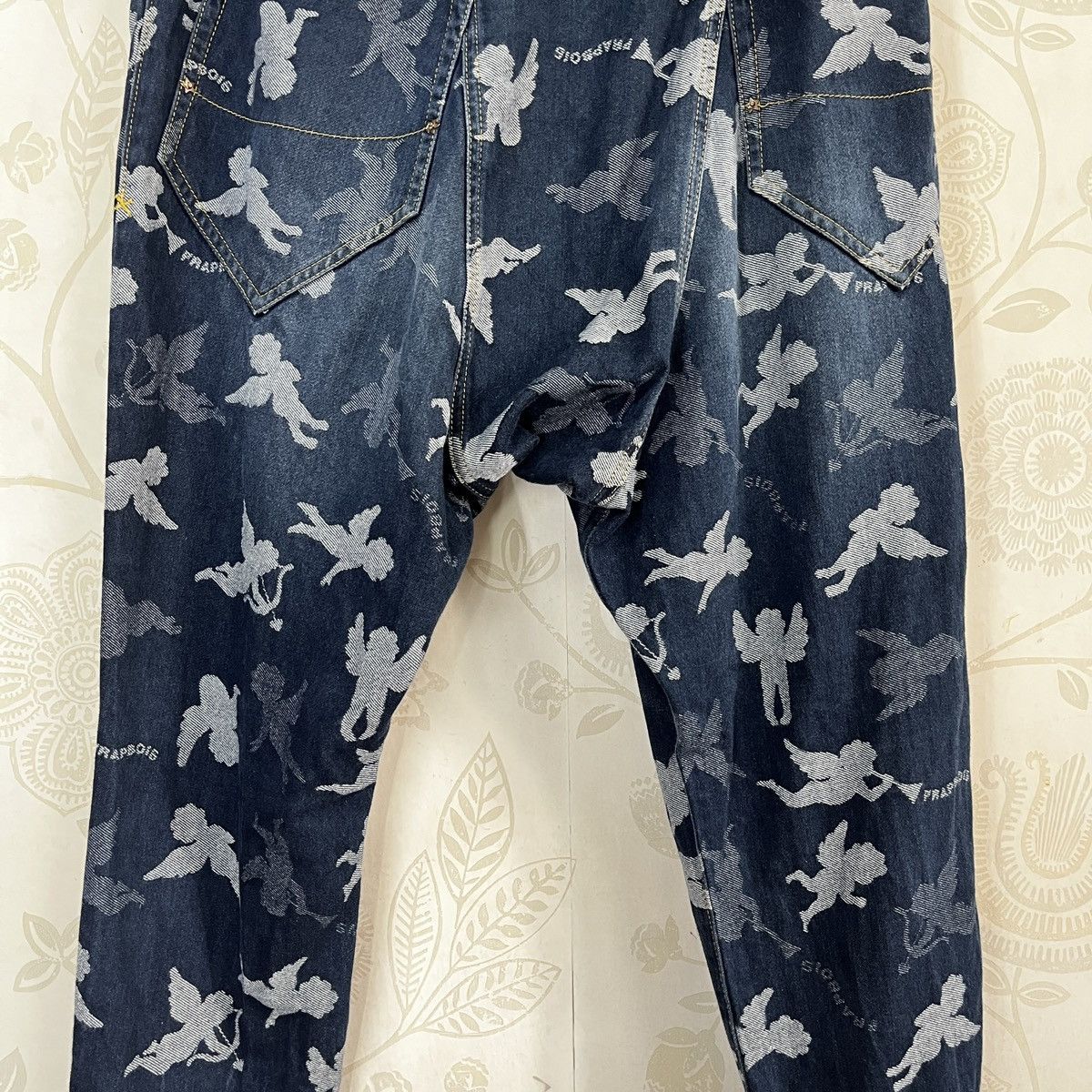 Frapbois × Issey Miyake Asymmetrical Frapbois Monogram Issey Miyake Denim Pants Size US 34 / EU 50 - 15 Thumbnail