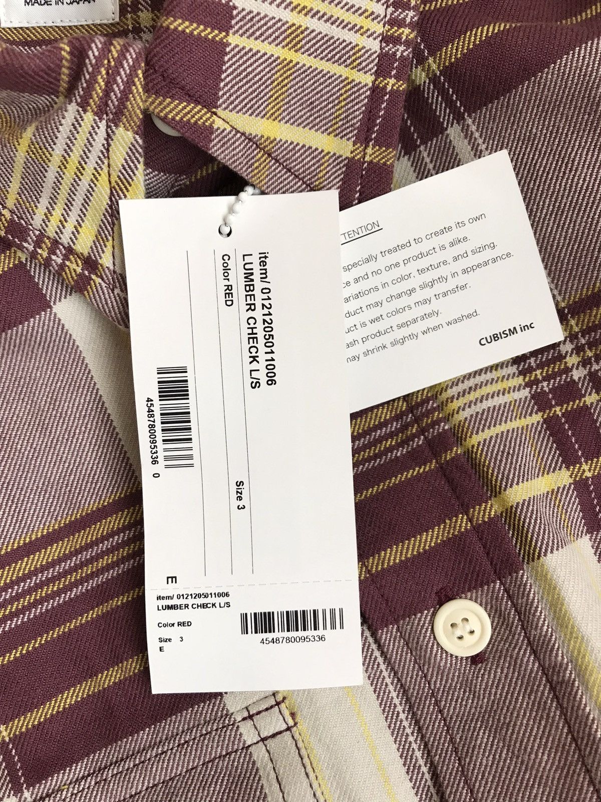 Visvim visvim Lumber Check L/S Shirt Red Size 3 Archive Gorpcore Size US L / EU 52-54 / 3 - 9 Thumbnail
