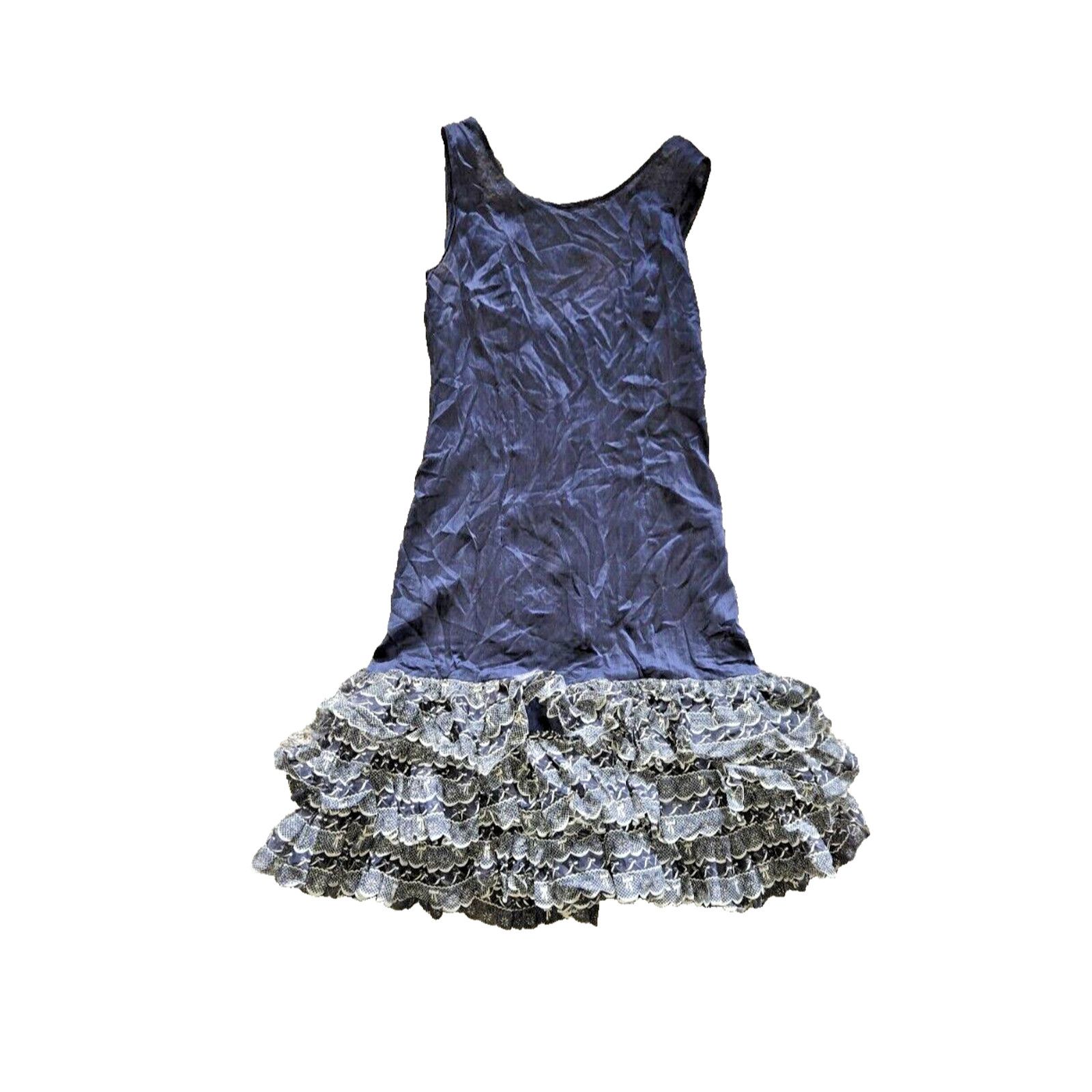 Other Vintage Original Antique Layered Ruffle Tank Flapper Dress S Size S / US 4 / IT 40 - 2 Thumbnail