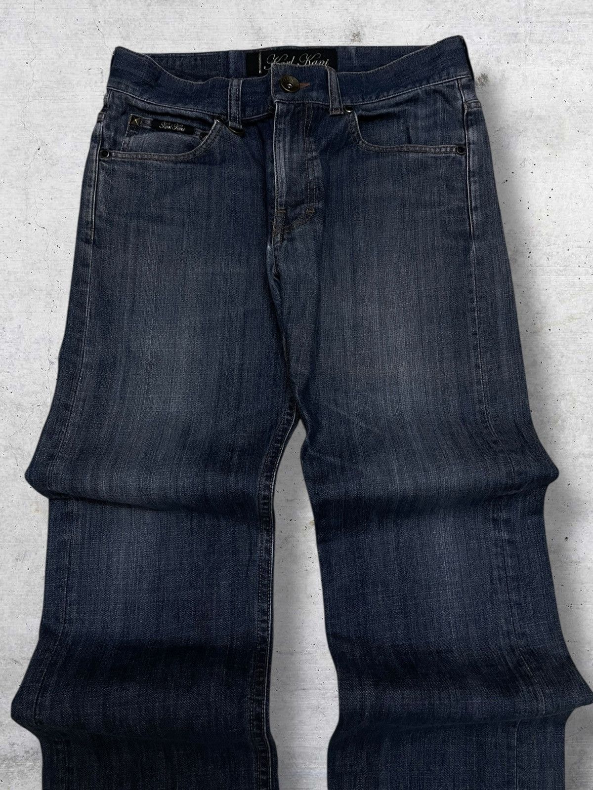 Karl Kani VINTAGE KARL KANI 90S OG DESIGNER STREETWEAR INDIGO DENIM Size US 33 - 4 Thumbnail